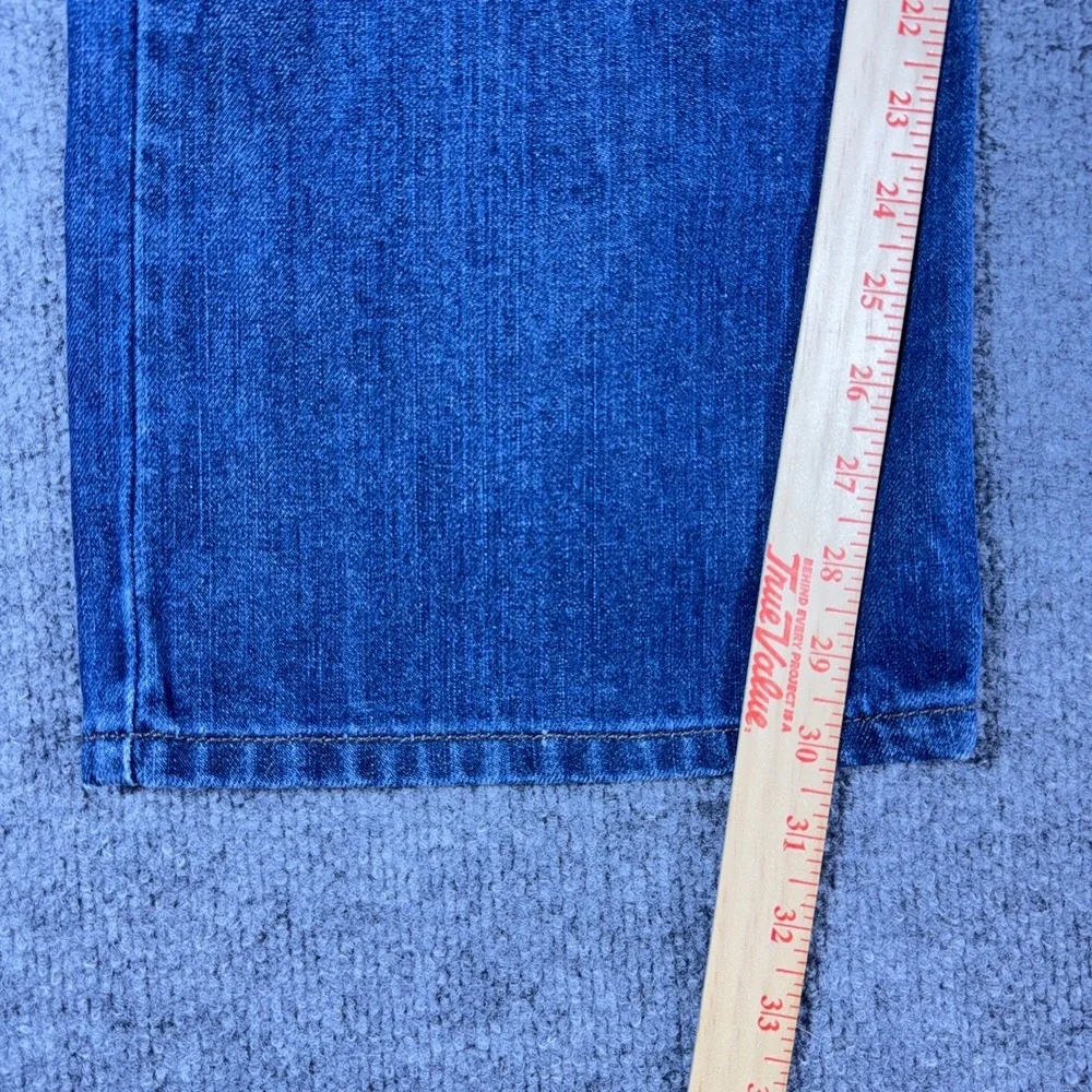 Levis SilverTab Mens Straight Leg Jeans Medium Wash Blue Denim 247M Tag 35 Waist